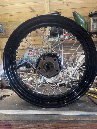 Harley davidson rear spoked - harley,