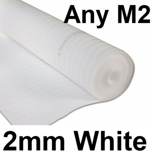 2mm white comfort underlay - 2mm,