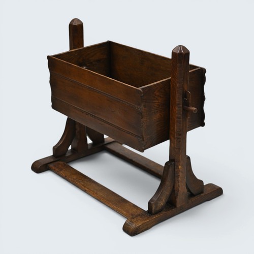 Old rocking cot cradle could - old,