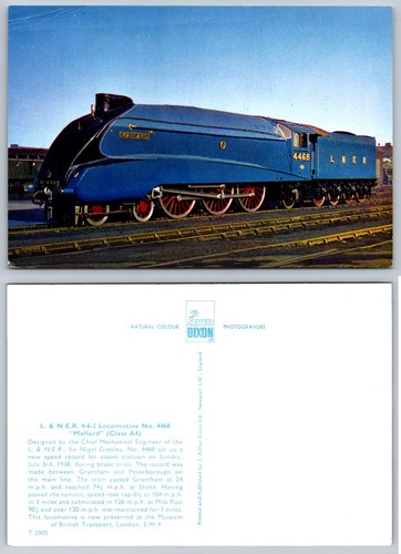 Lner mallard steam train - lner,