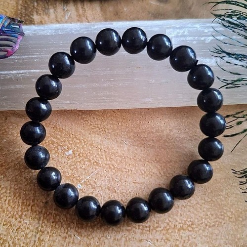 Shungite bracelet emf - shungite,