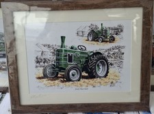 A4 Framed Picture Print Field