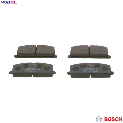 Brake pad set disc - set, 0