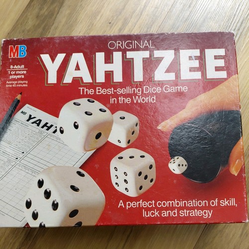 Vintage 1982 yahtzee - vintage, mb