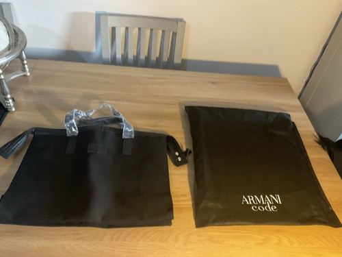Armani code black briefcase - armani,