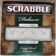 Scrabble Deluxe Board Game Low