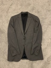 Men’s Grey Aquascutum Suit Blazer - 44’’ Chest 2XL