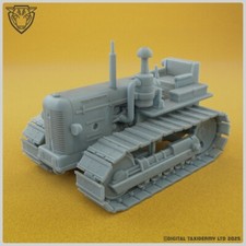 David Brown 50 ITD crawler tractor model kit, skid steer 1/32 - 1/50 - 1/76