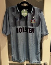 Tottenham Hotspur 1991-94 Third Shirt - Medium - Retro Score Draw - 9 Anderton 