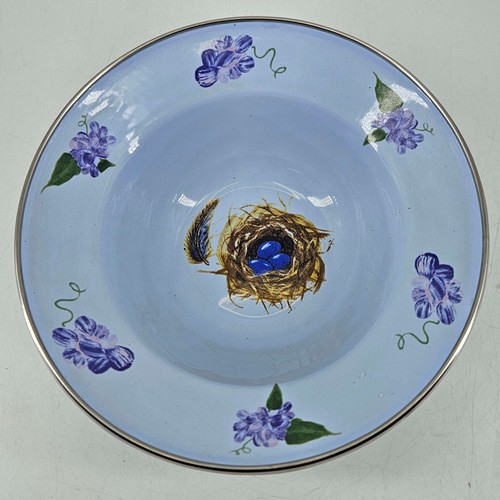 Vintage hand painted - , bird