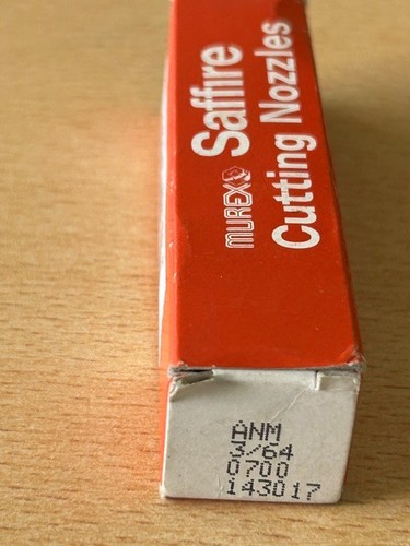 Murex saffire anm - 3/64, cutting