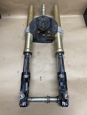 06-11 KAWASAKI NINJA ZX14R FRONT END FORKS TREES AXLE Straight #0243