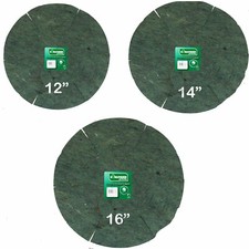 Hanging Basket Planter Liners 12" 14" 16" Natural Bio-Degradable Jute Garden