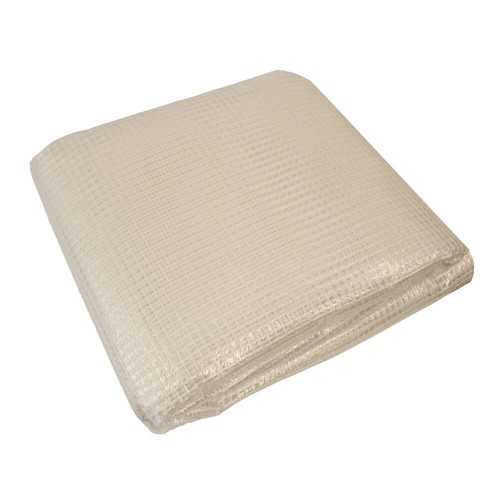 White reinforced polythene - white,