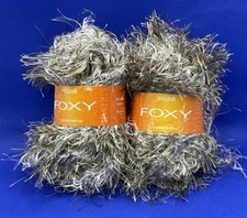 2 x Sirdar Foxy Eyelash Yarn