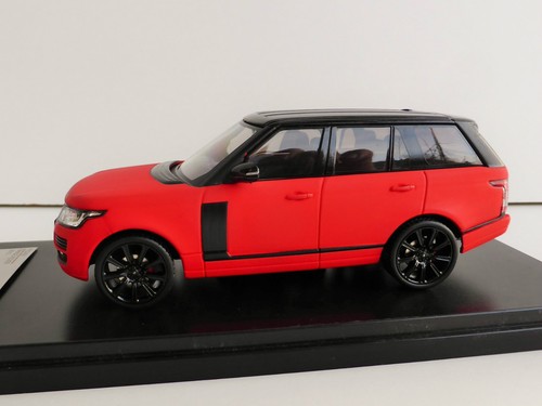 Range rover red matt - matt, 1/43