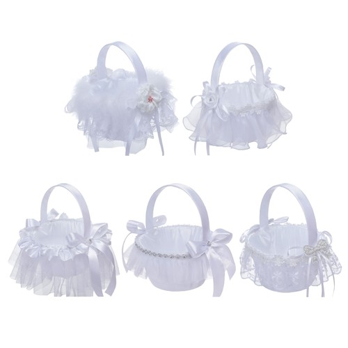 Wedding baskets flower girl - flower,