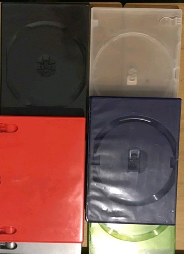 Empty dvd cases - empty,