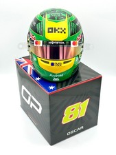 F1 McLaren Oscar Piastri 2025 Melbourne Ltd Edition 1:2 Mini Helmet & Upgrades