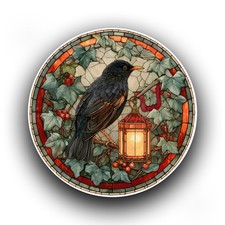 Blackbird Winter Animal