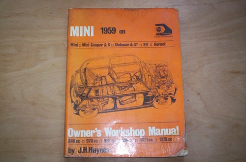 Haynes mini 1959 cooper - mini,