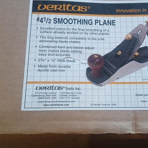 Veritas smoothing plane - 4,
