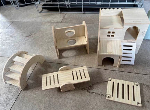 Wooden mixed set for guinea - for,