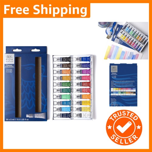 Cotman tube watercolour set - 20,