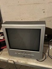 Vintage Maxim DVD TV Television Set 14” Screen Retro Portable Combo