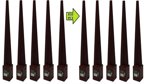 75mm fence post spike - 75mm,