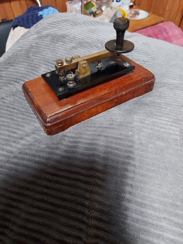 Morse key brass looks - key,