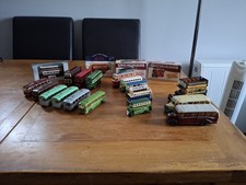Job Lot of 21 Diecast Bus and Tram Models 
