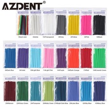 1000Pcs/Pack AZDENT Dental Orthodontic Ligature Ties Braces Elastic Rubber Bands