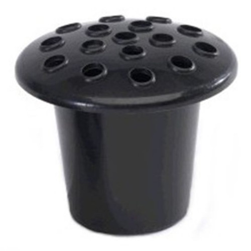 Grave pot with lid - with,