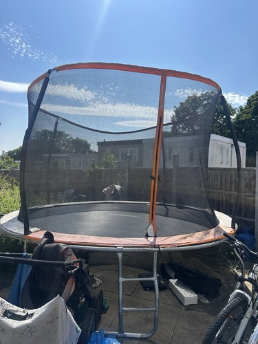 Sportspower round steel 12ft - sportspower,