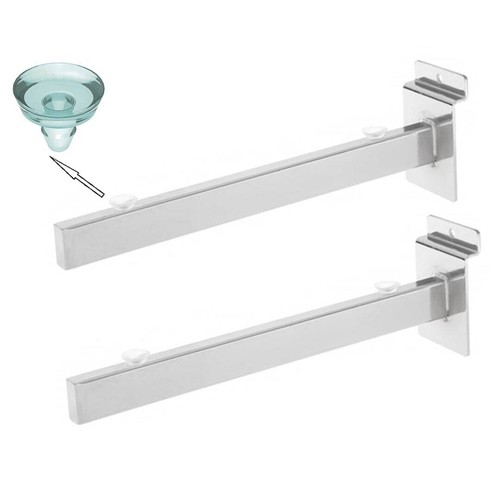 Clear tempered glass shelf - glass,