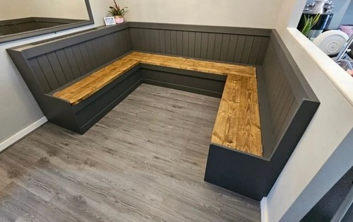 Bespoke corner monks bench - bespoke,