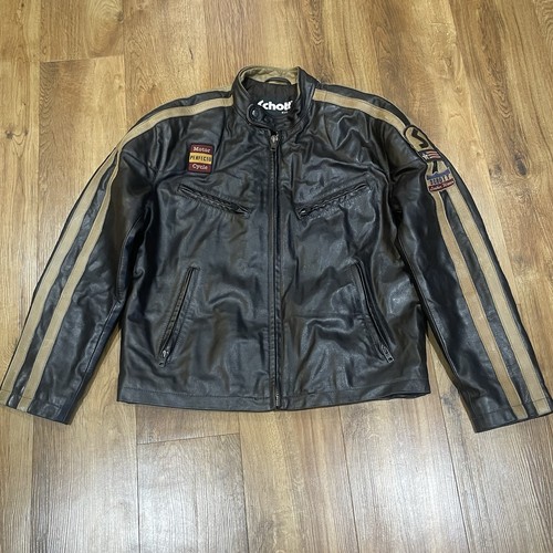 Schott cafe racer - racer, brown