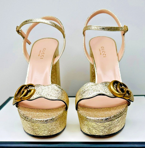 Gucci marmont platform - gucci,