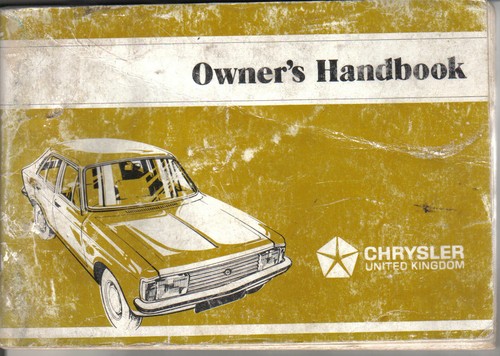 Chrysler talbot avenger 1300 - talbot,