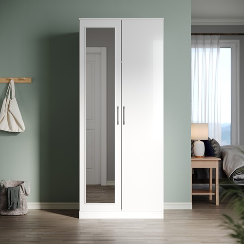 Doors mirror wardrobe high - mirror,