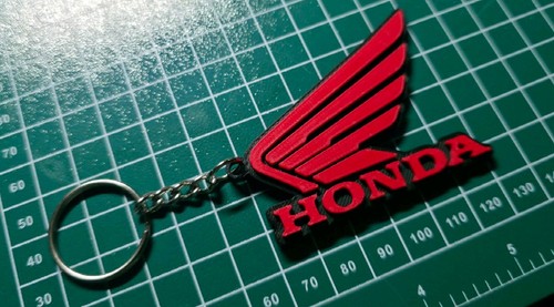 Honda wing logo printed - 3d,