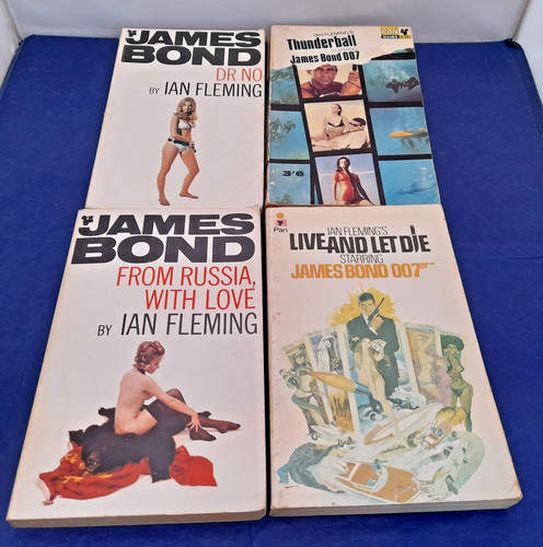 James bond paperback - paperback, books