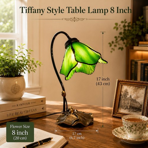 Antique tiffany style green - tiffany,