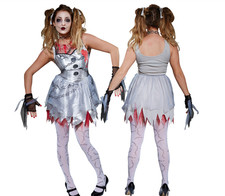 Ladies DEAD DOLL Halloween