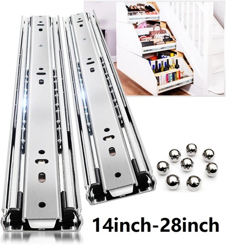 Telescopic rails ball - rails,