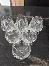6 Edinburgh Crystal Brandy