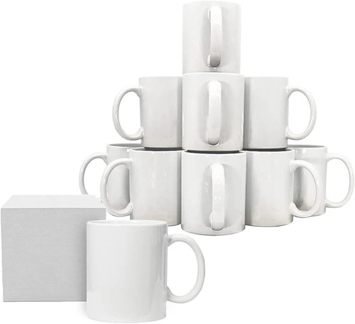 48pk sublimation mugs - mugs, 11oz