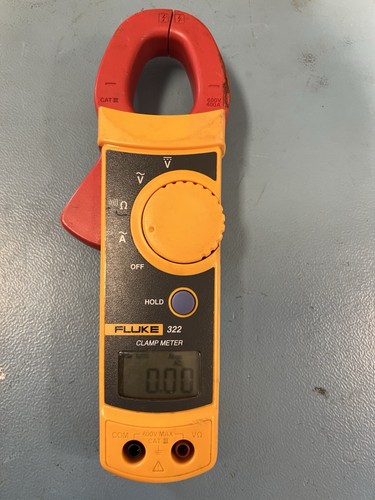 Fluke 322 clamp meter 400a - meter, ac