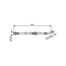 BOSCH 1 987 476 363 BRAKE HOSE